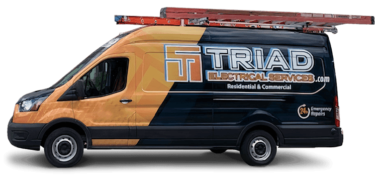 Triad Electric Services work van